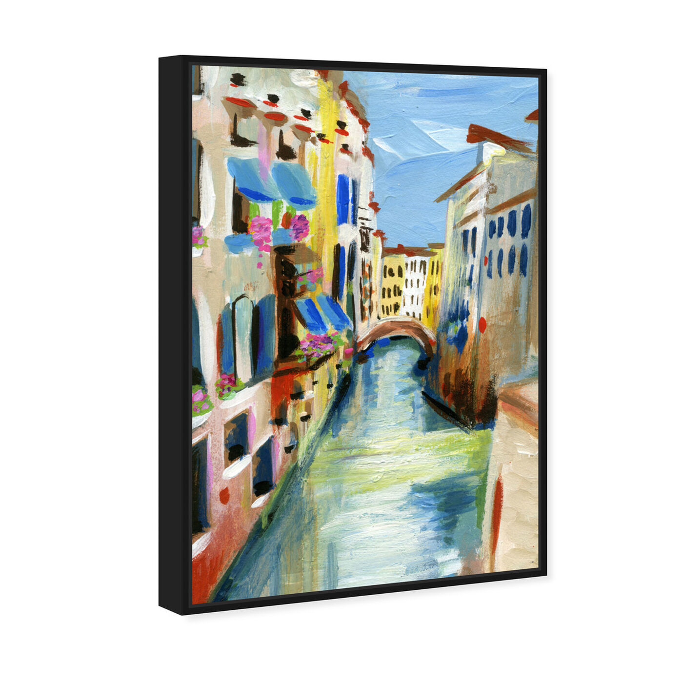 Angled view of Venezia featuring cities and skylines and european cities art.