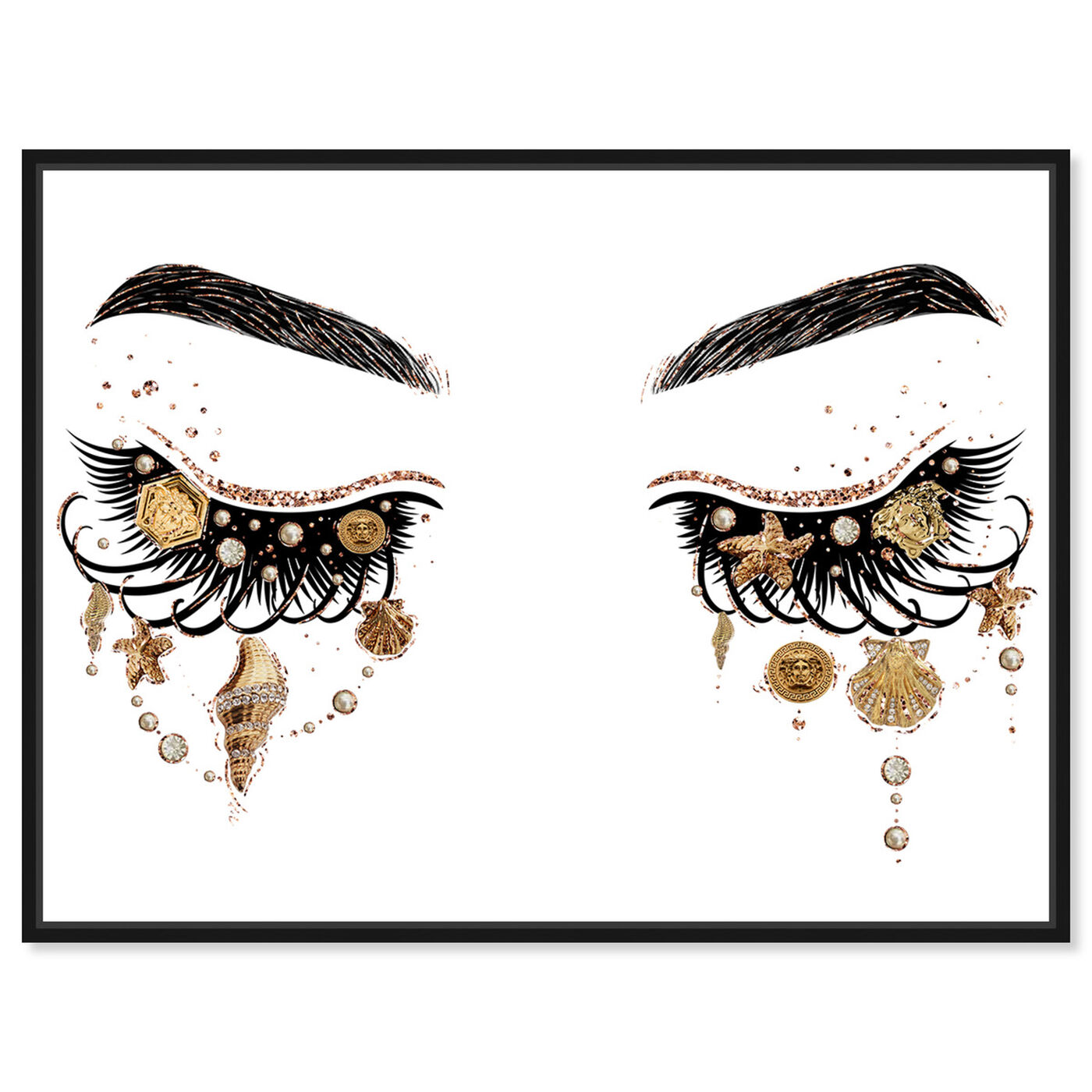 Front view of Gianni Eyes and Treasures featuring fashion and glam and makeup art.