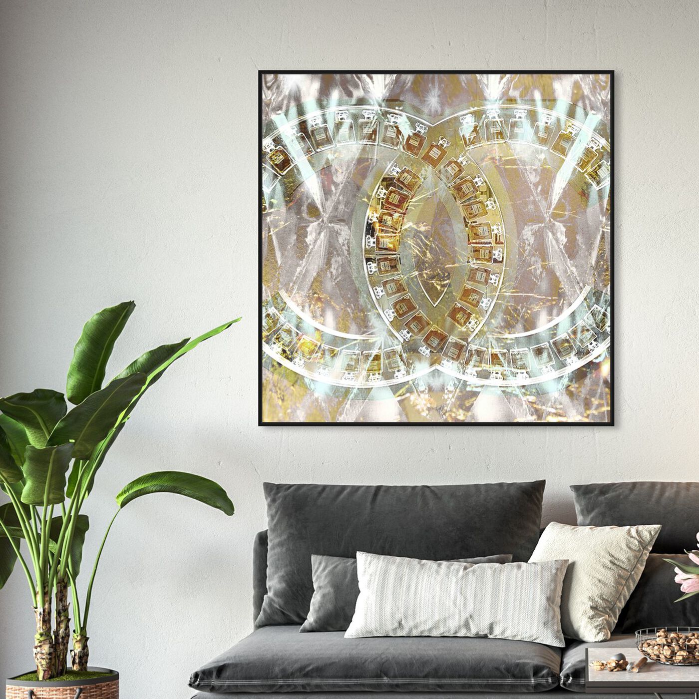Gilded Diamonds | Fashion and Glam Wall Art by Oliver Gal
