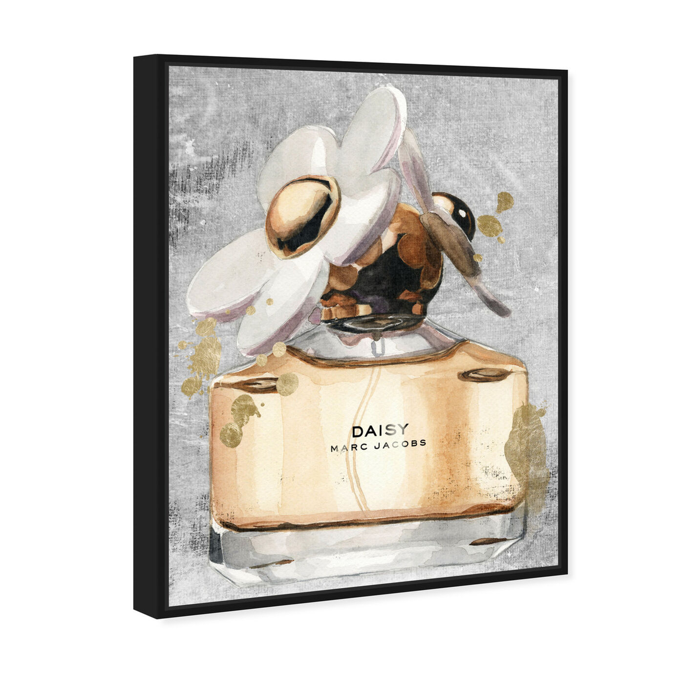 Angled view of Daisy Perfume featuring fashion and glam and perfumes art.
