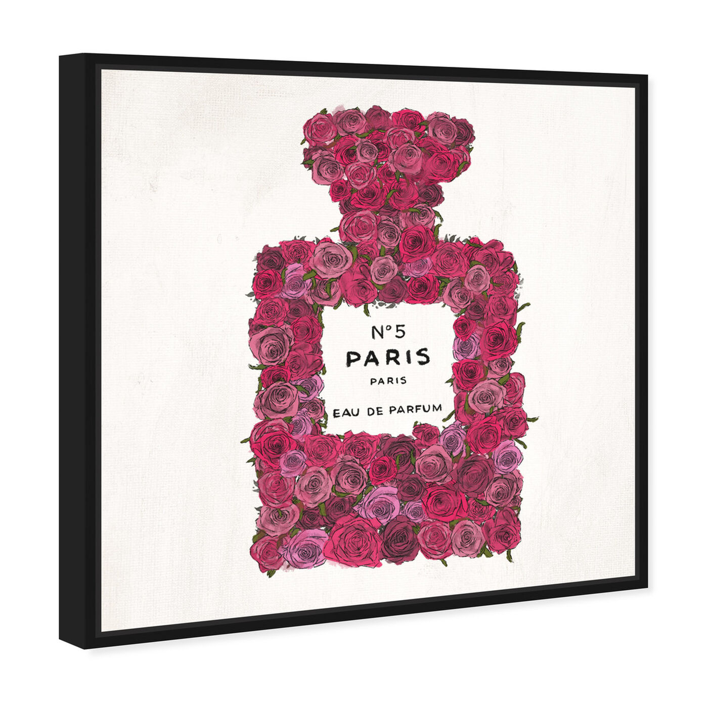 Angled view of Paris featuring fashion and glam and perfumes art.