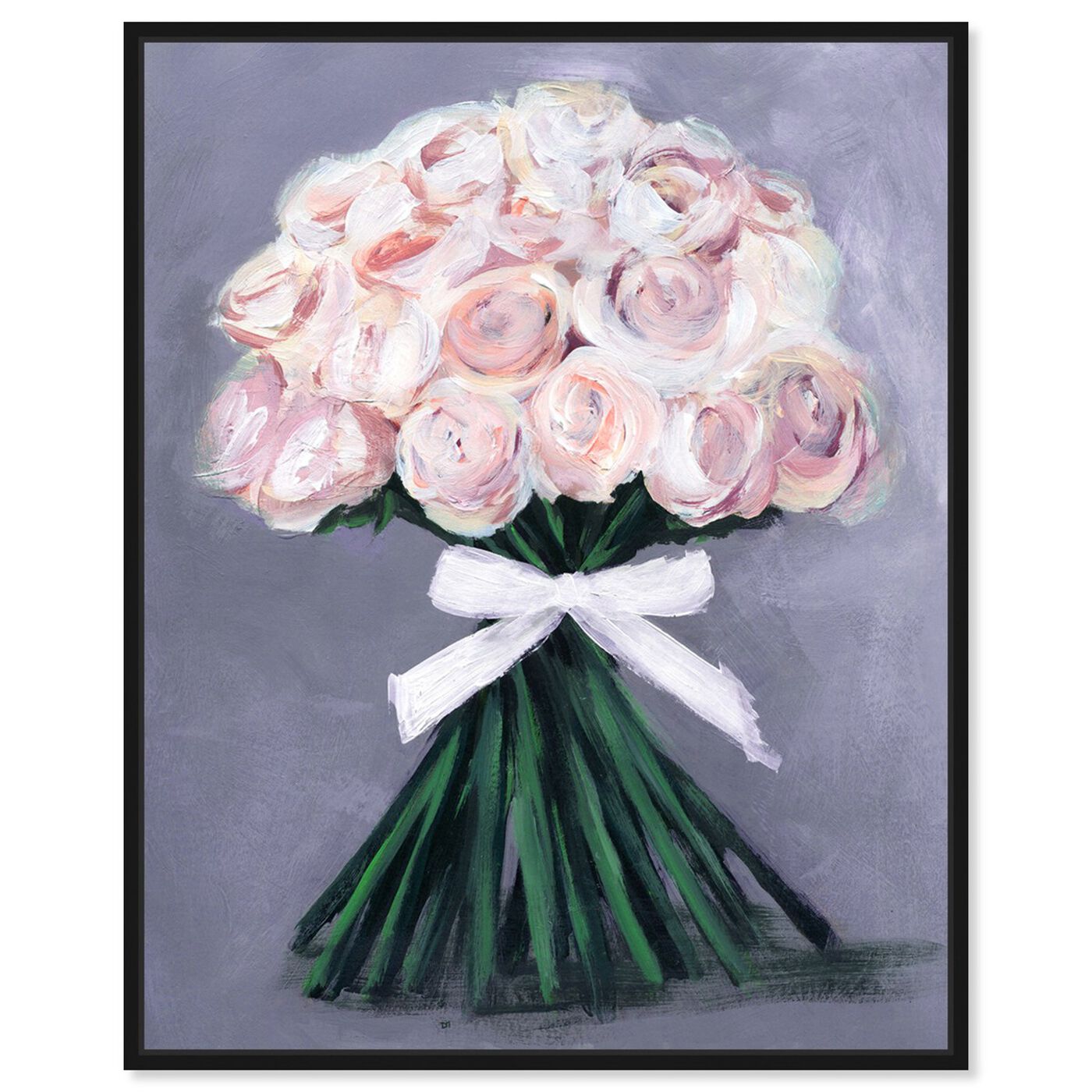 Front view of Loveliest Bouquet featuring floral and botanical and florals art.