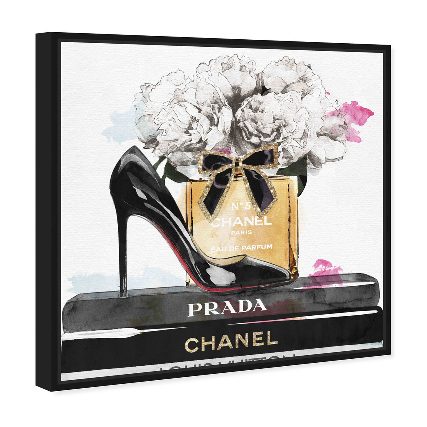 Glamorous Stack | Fashion and Glam Wall Art by Oliver Gal