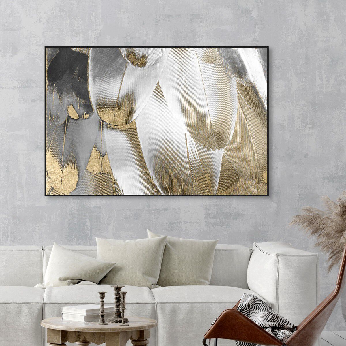Royal Feathers | Fashion and Glam Wall Art by Oliver Gal
