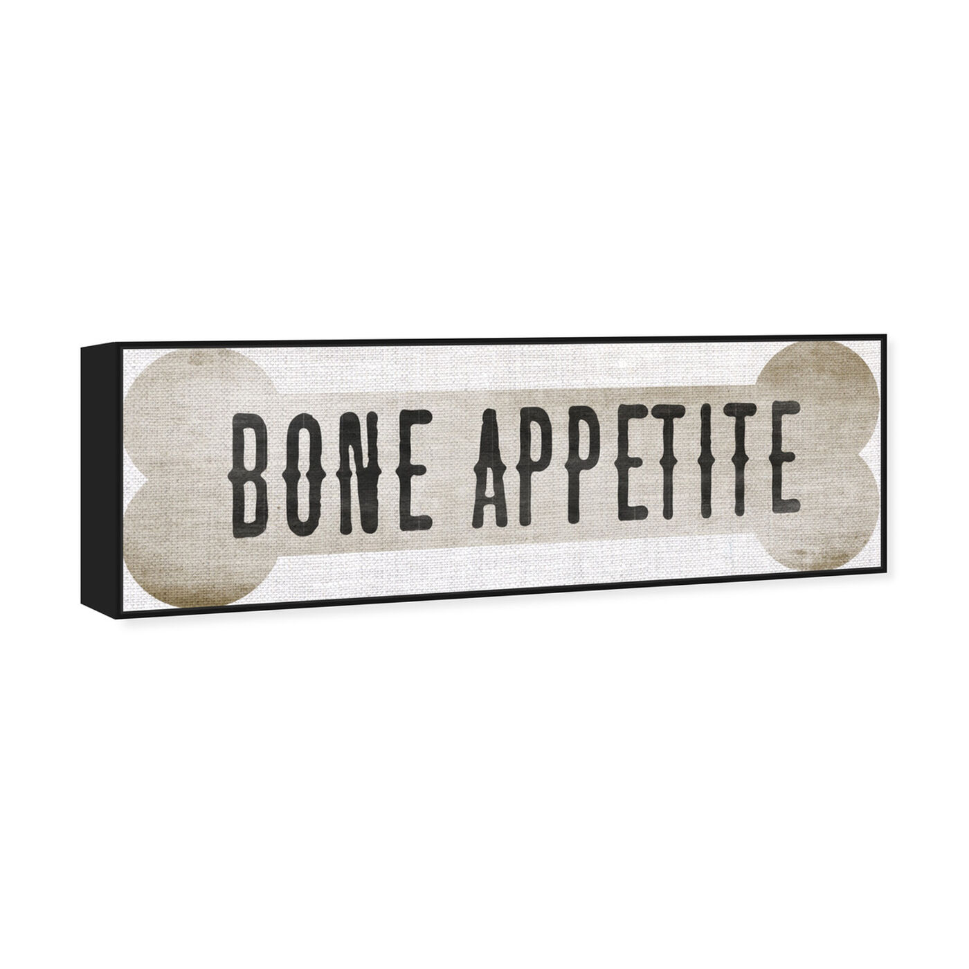 Angled view of Bone Appetite featuring animals and dogs and puppies art.