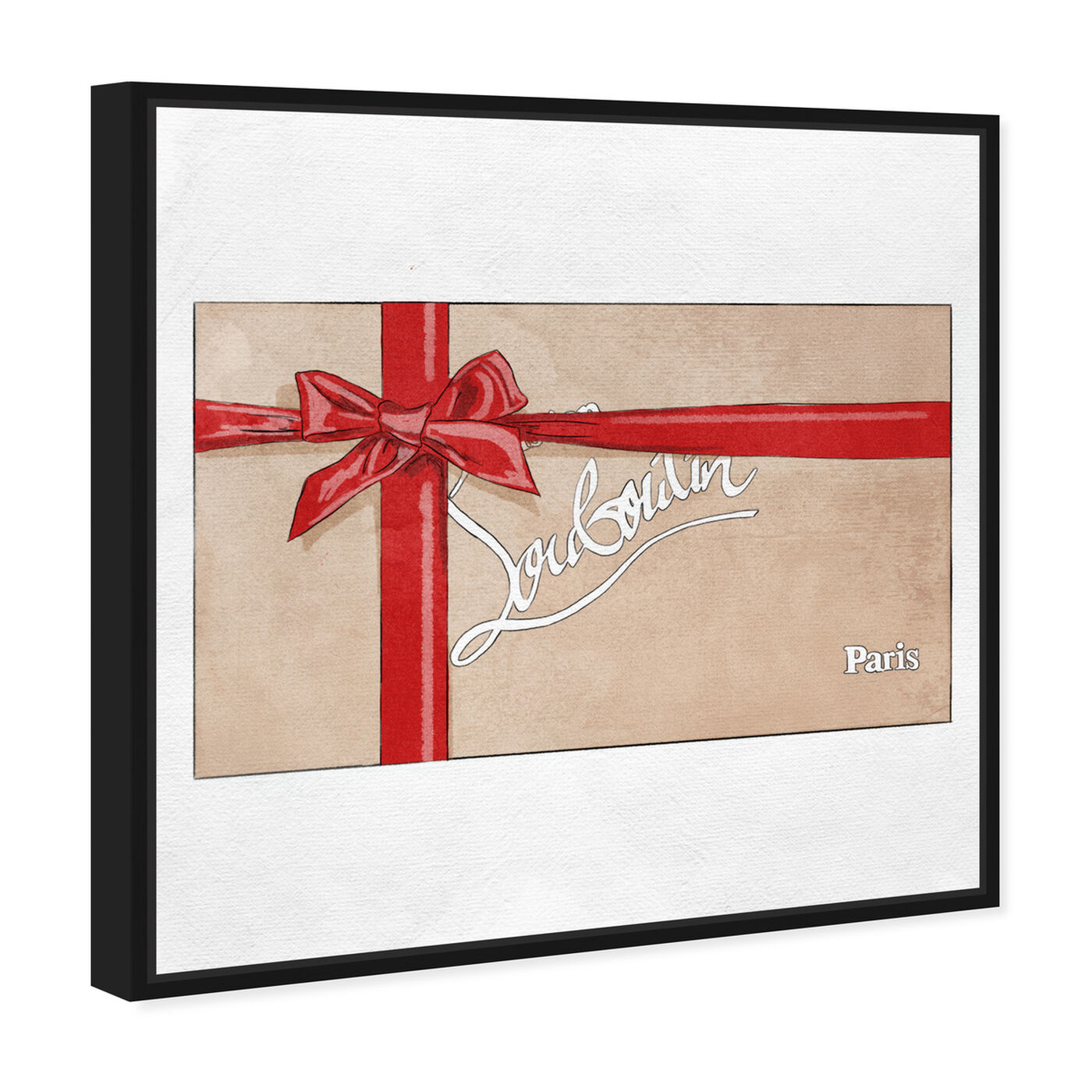 Angled view of Perfect Red Gift II featuring fashion and glam and fashion art.