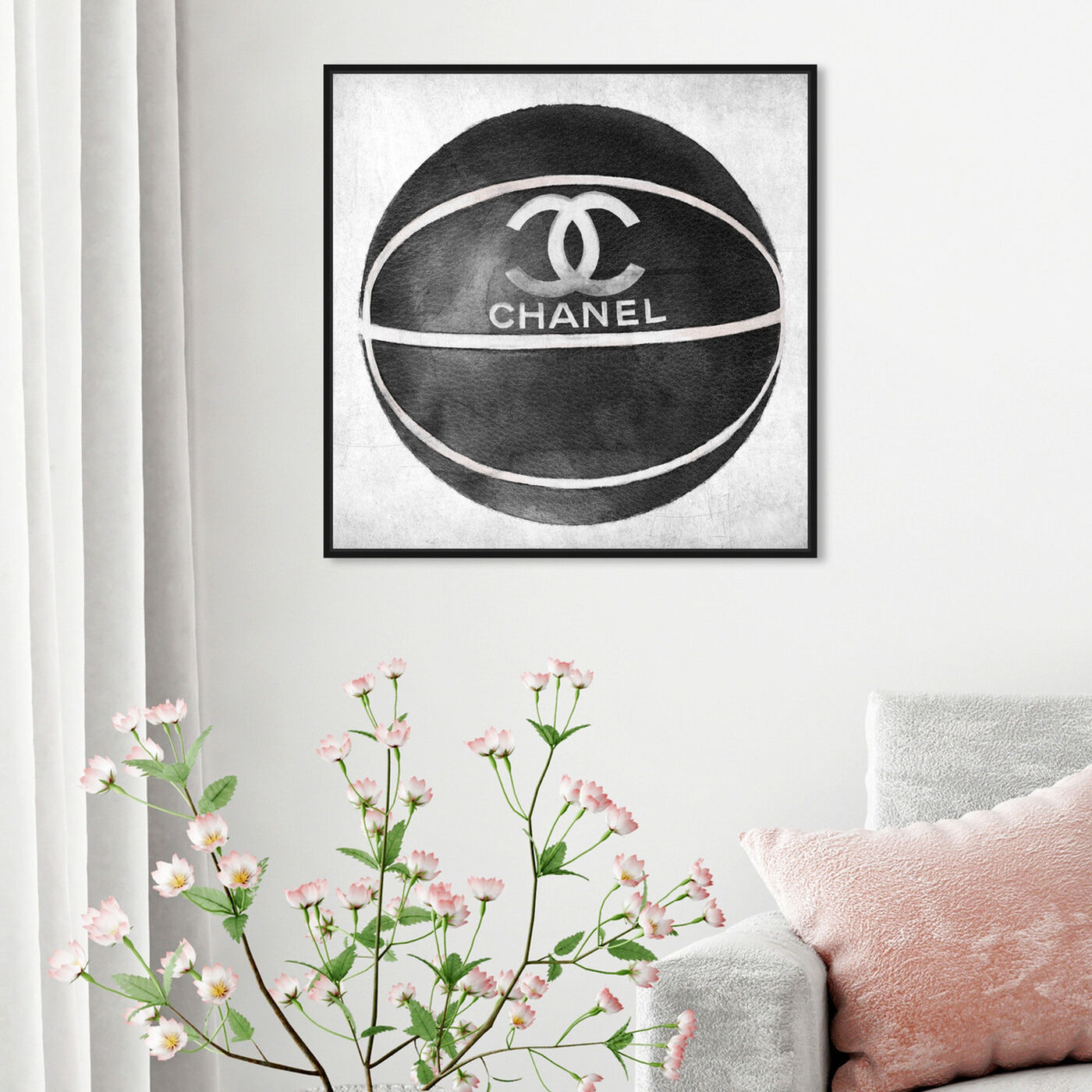 Fashion Basketball  Fashion and Glam Wall Art by The Oliver Gal