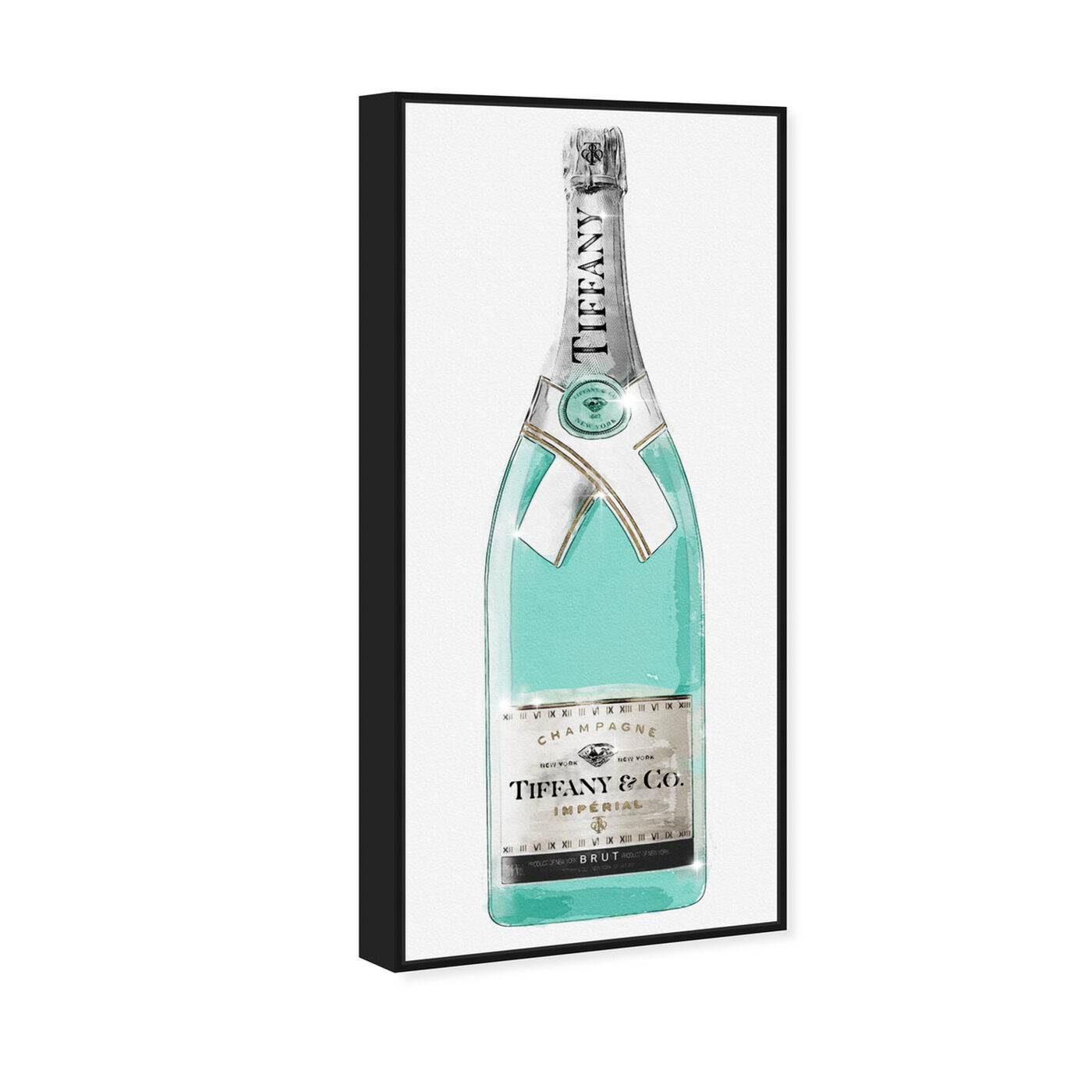 Angled view of Priceless Champagne Tall II featuring drinks and spirits and champagne art.