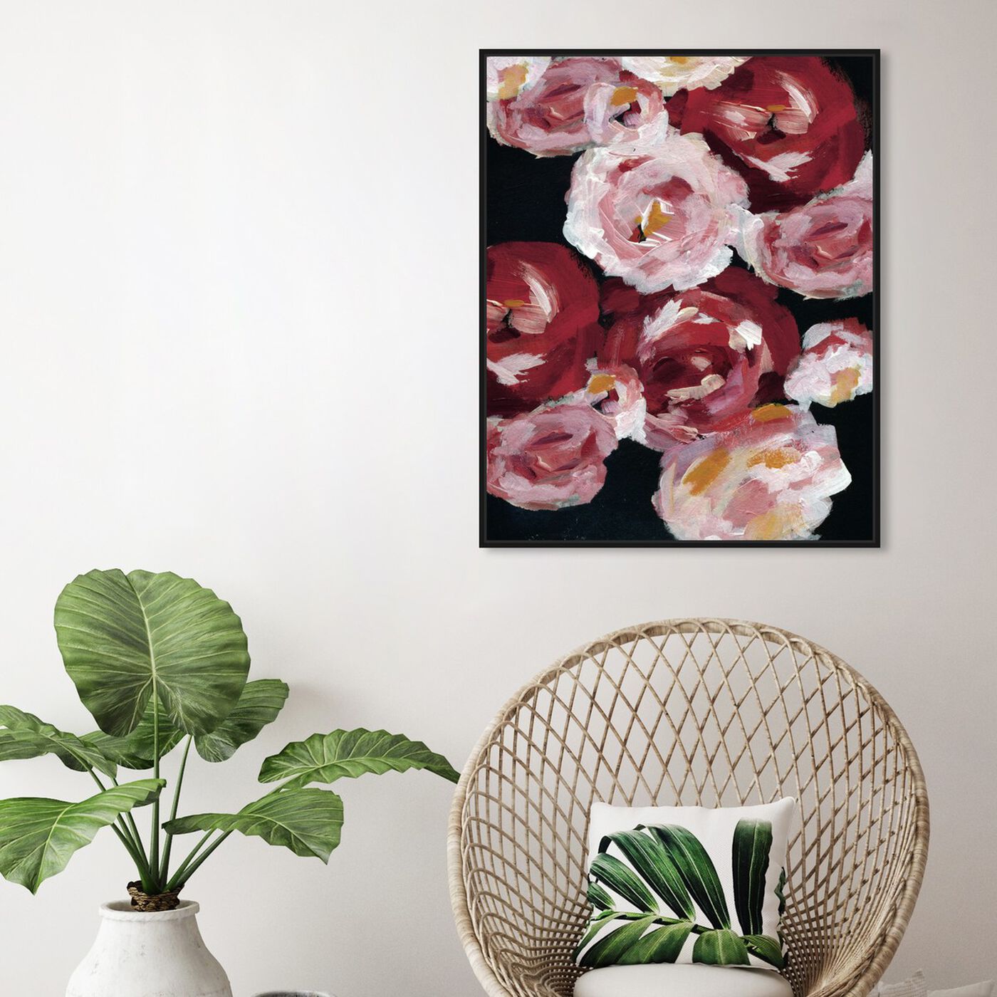 Hanging view of Passion Garden featuring floral and botanical and florals art.