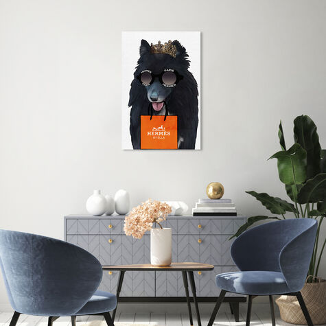 Orange Regal Lifestyle - Custom Pet Portrait