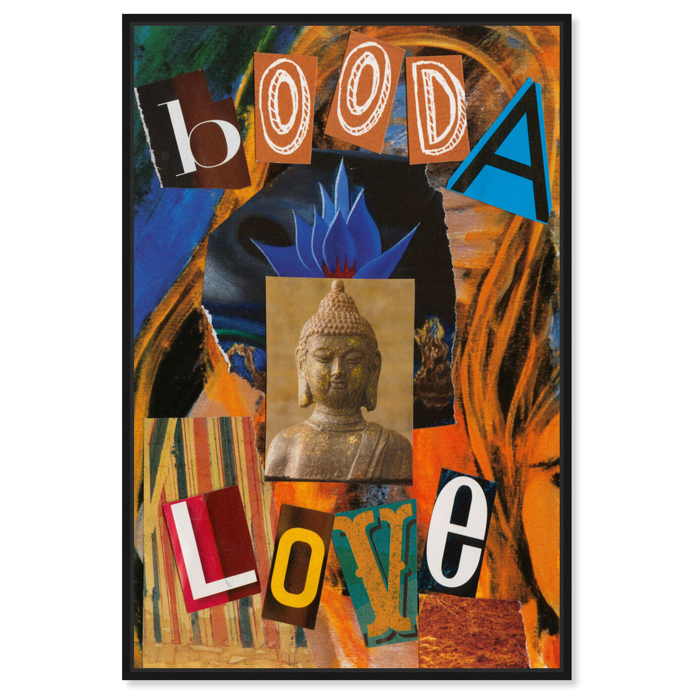 Front view of Booda by Anne Wadsworth featuring spiritual and religious and religion art.