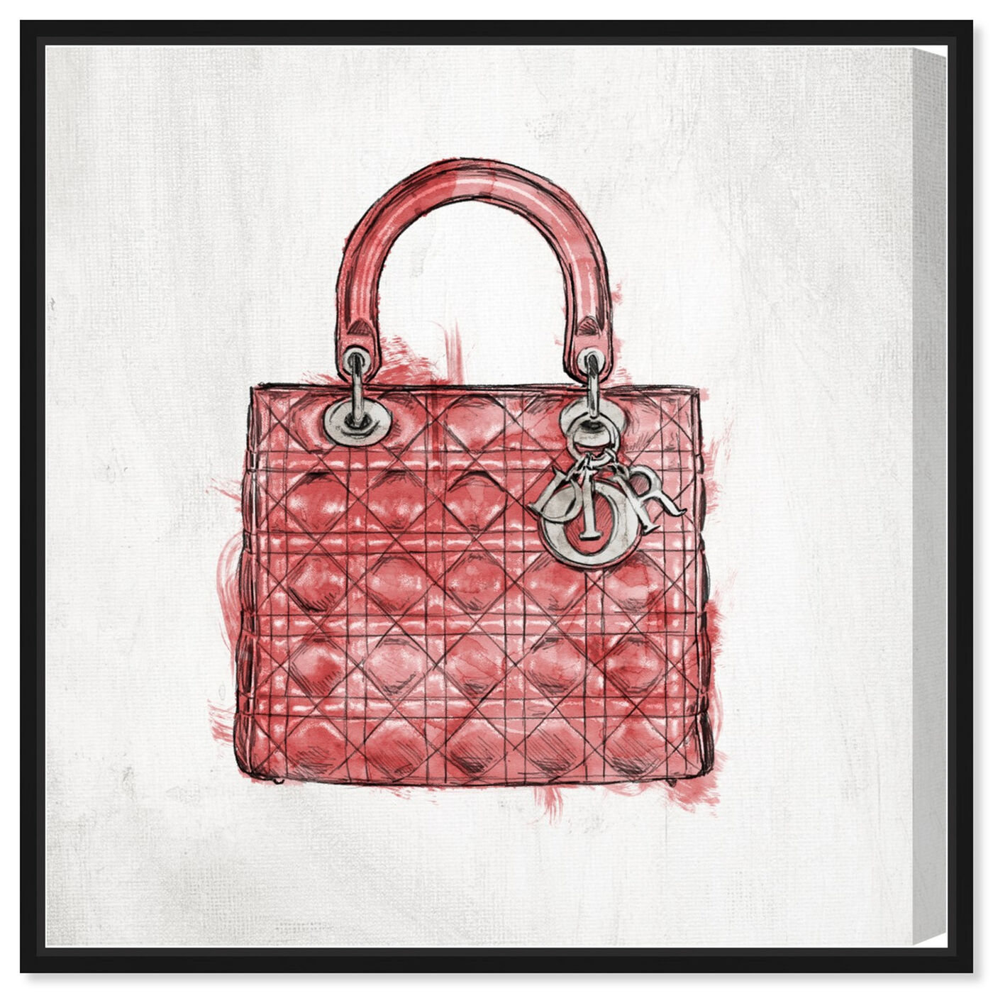 Front view of Christian's Essentials Red featuring fashion and glam and handbags art.
