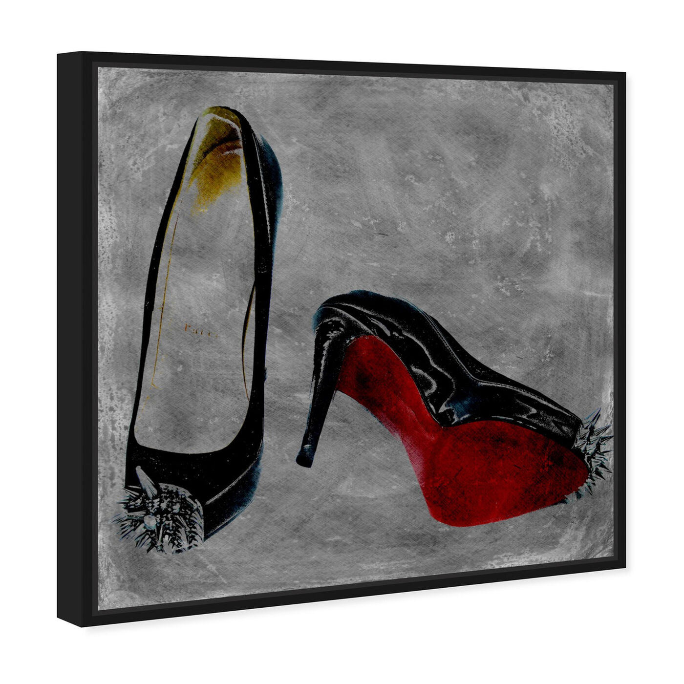 Angled view of Get A Kick Out Of It featuring fashion and glam and shoes art.