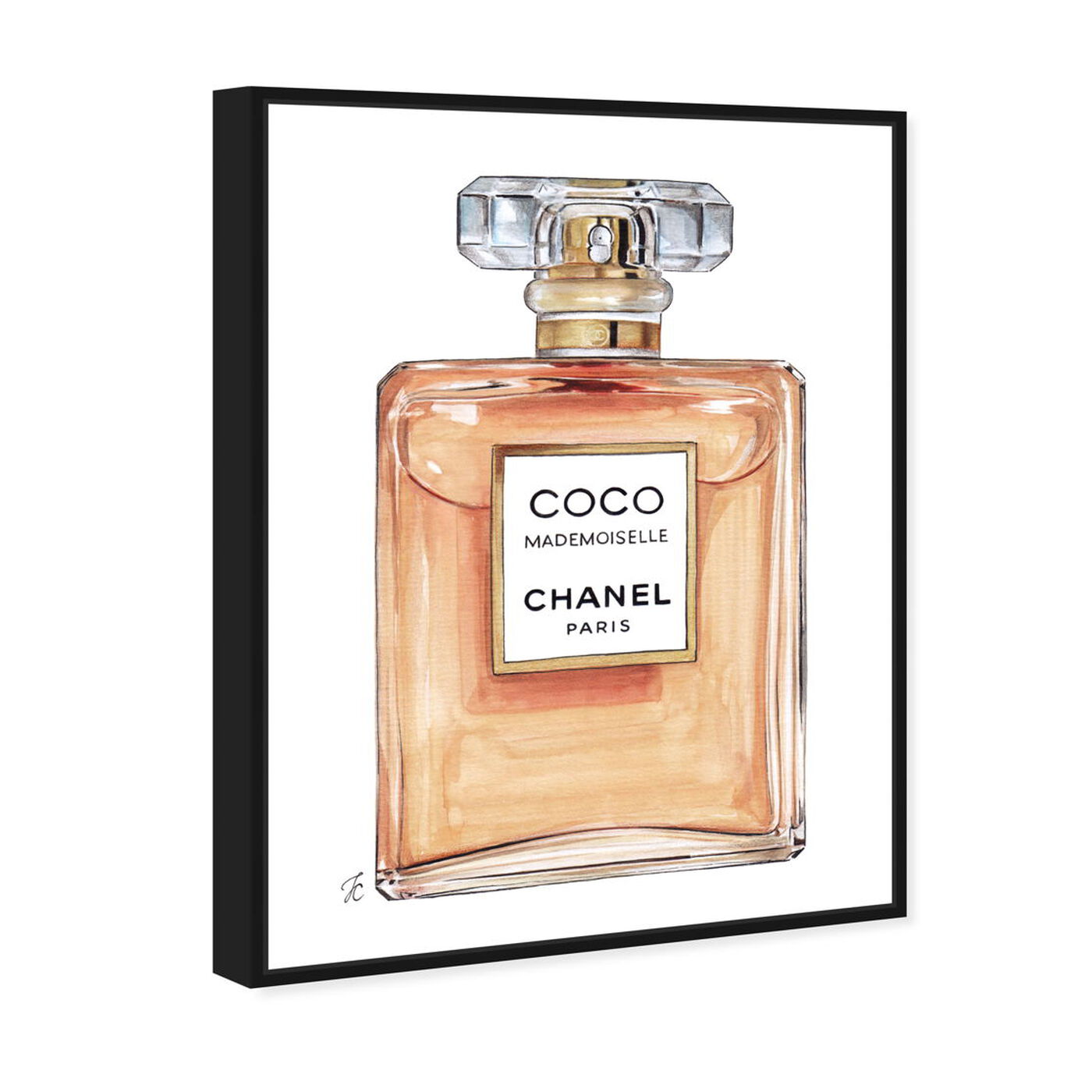 Angled view of Doll Memories -Coco Mademoiselle featuring fashion and glam and perfumes art.