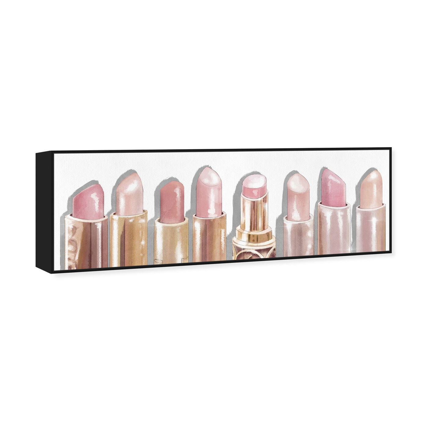 Angled view of Lipstick Shades featuring fashion and glam and makeup art.