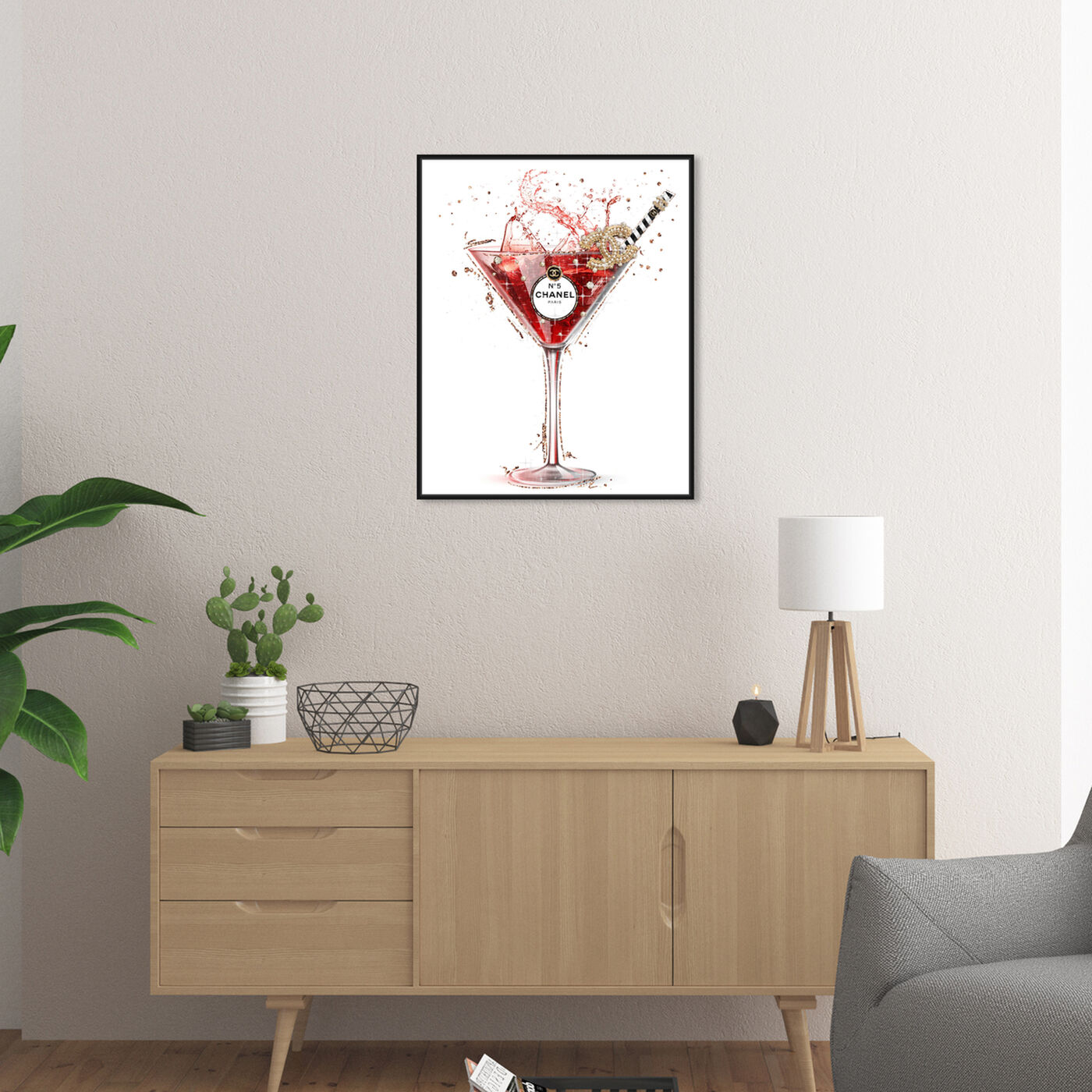 Hanging view of A Parisian Toast featuring drinks and spirits and cocktails art.