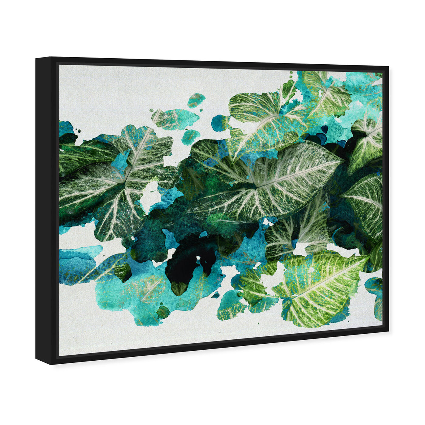 Angled view of Natura featuring floral and botanical and botanicals art.