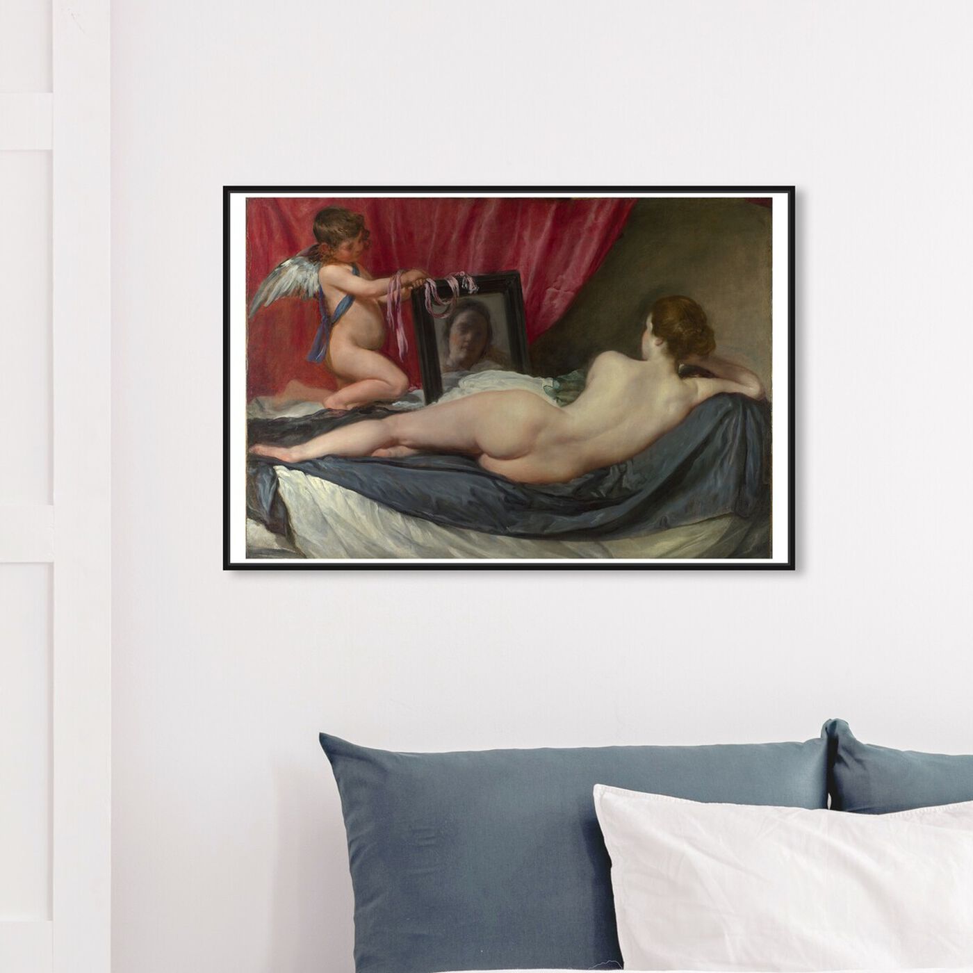 Hanging view of Velazquez - Rokeby Venus featuring classic and figurative and nudes art.