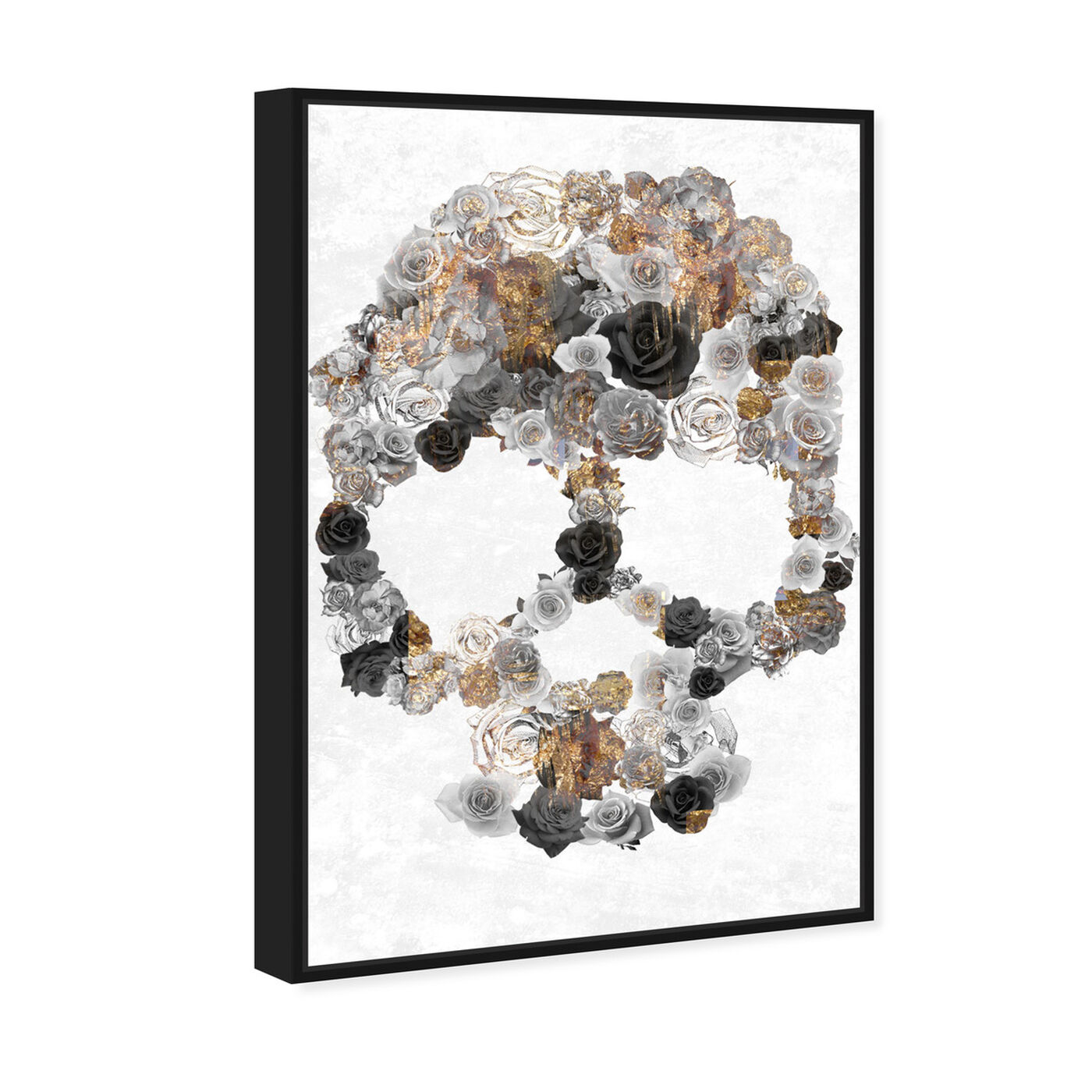 Angled view of Sticks and Stones featuring floral and botanical and florals art.