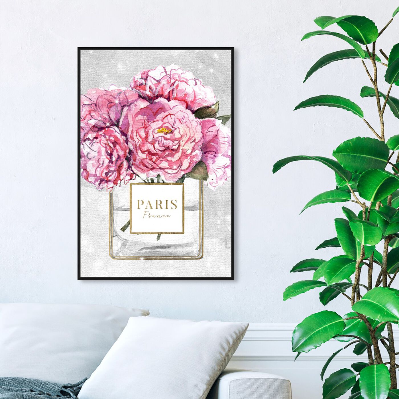 Hanging view of Sparkling Floral Perfume featuring fashion and glam and perfumes art.