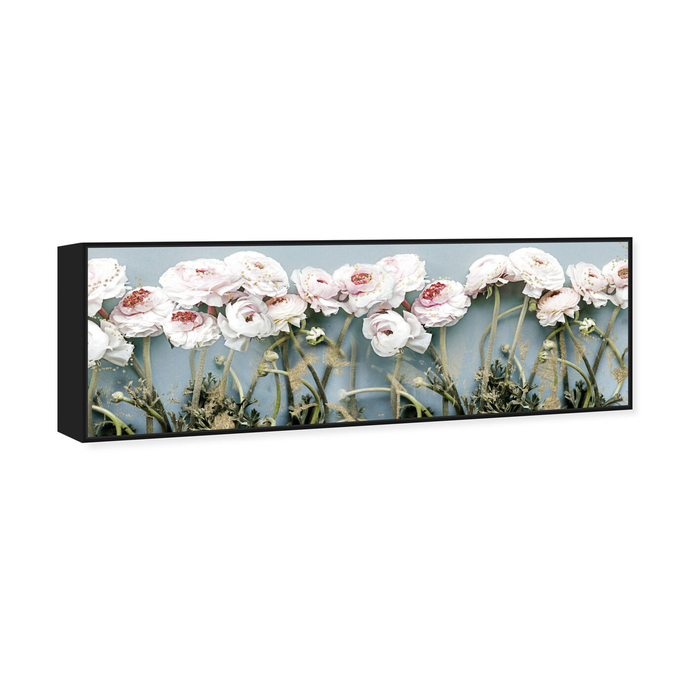 Angled view of Floral Dreaming featuring floral and botanical and florals art.