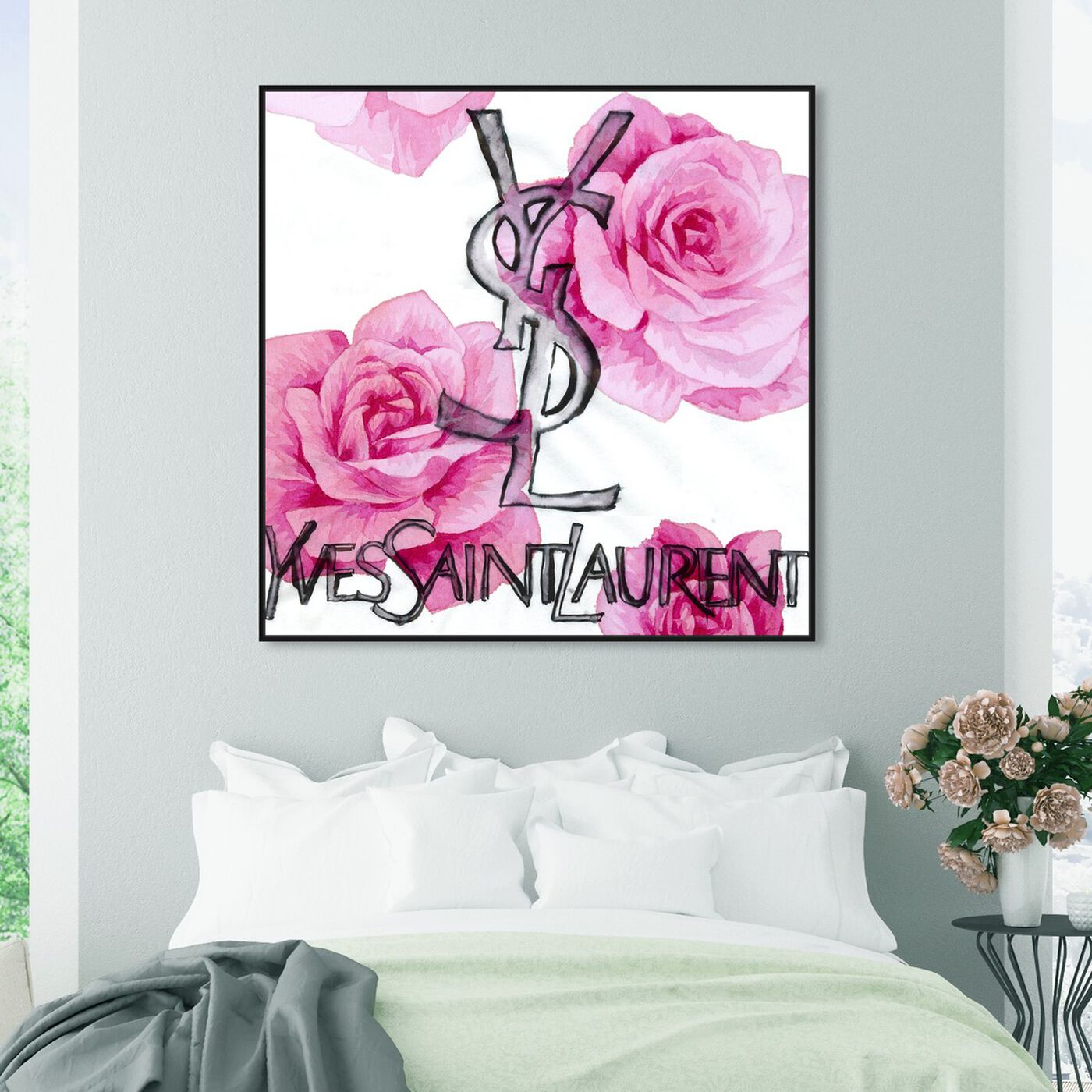 Hanging view of Blooming Yves - Hautelook Exclusive featuring fashion and glam and fashion art.