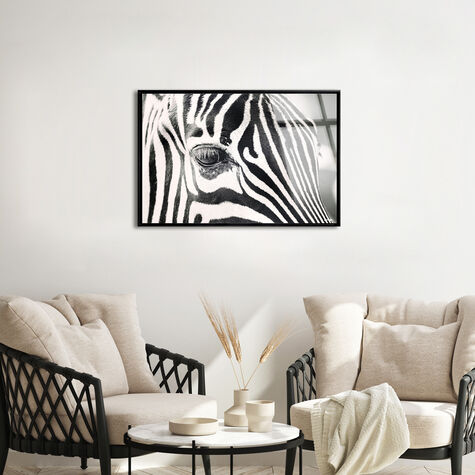 Natural Stripes - Framed Acrylic Art