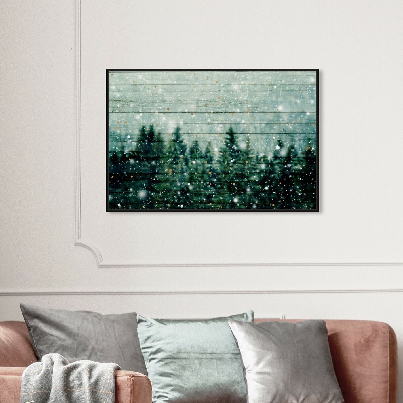 Hanging view of Veil Stars featuring nature and landscape and forest landscapes art.