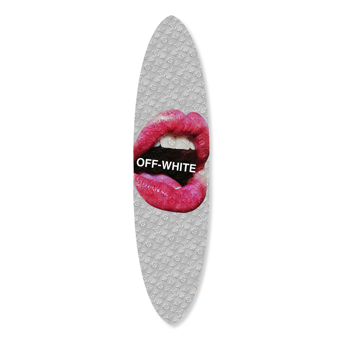 OFF Lips - Decorative Acrylic Surfboard