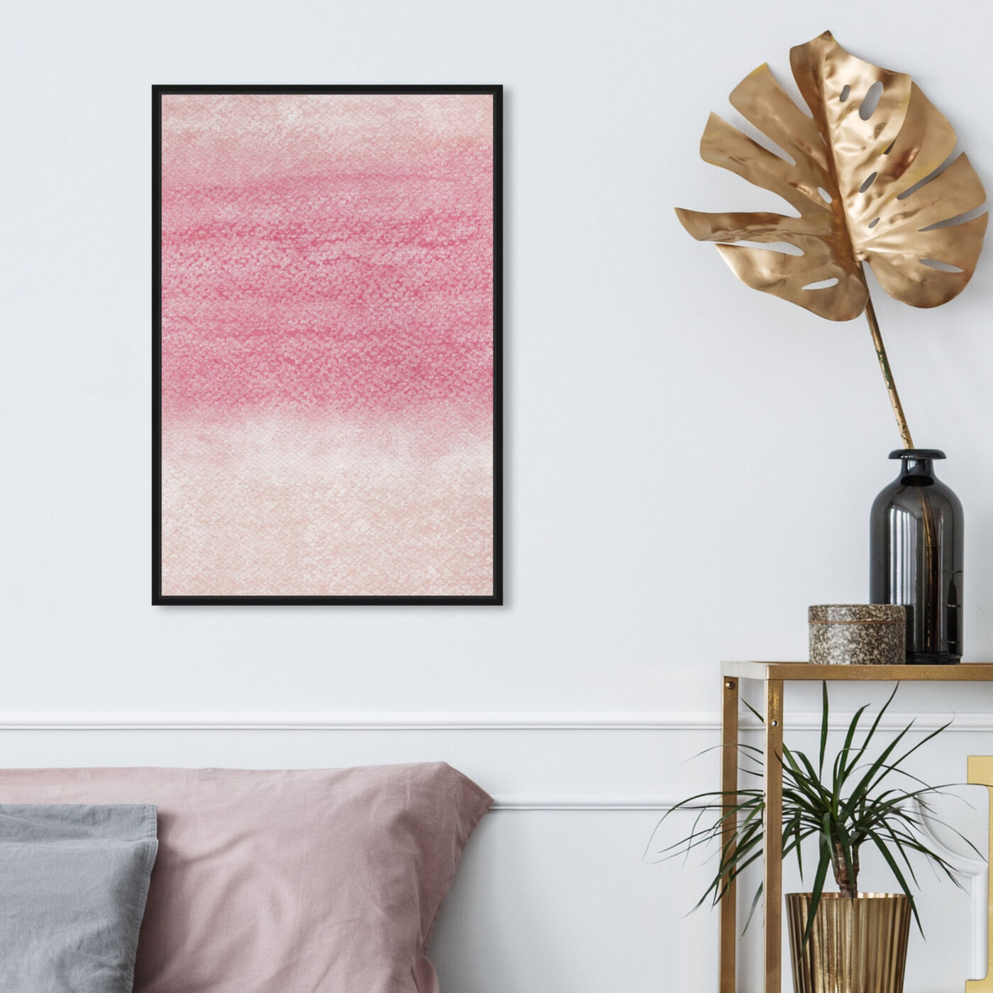 Hanging view of Grapefruit featuring abstract and paint art.
