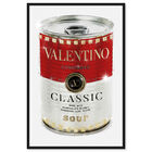 Front view of Rockstud Soup featuring fashion and glam and soup can art. image number null