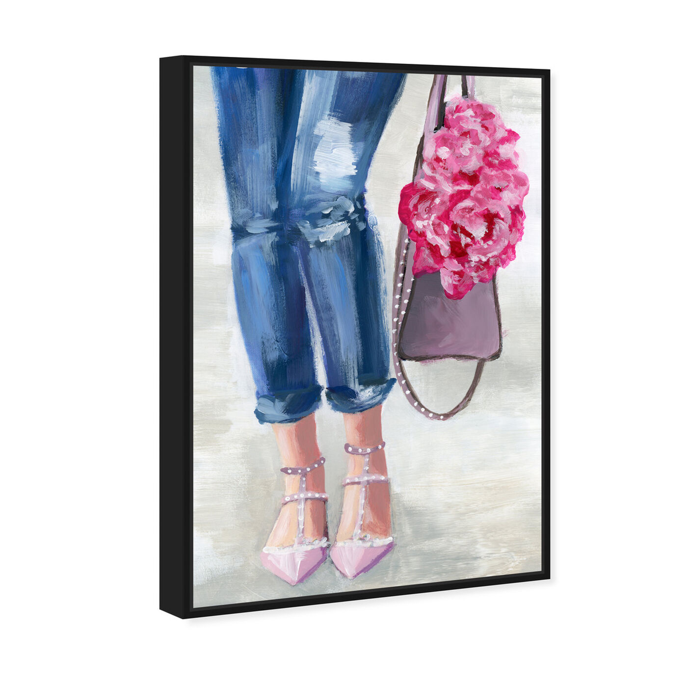 Angled view of Out and About Blush featuring fashion and glam and clothes art.