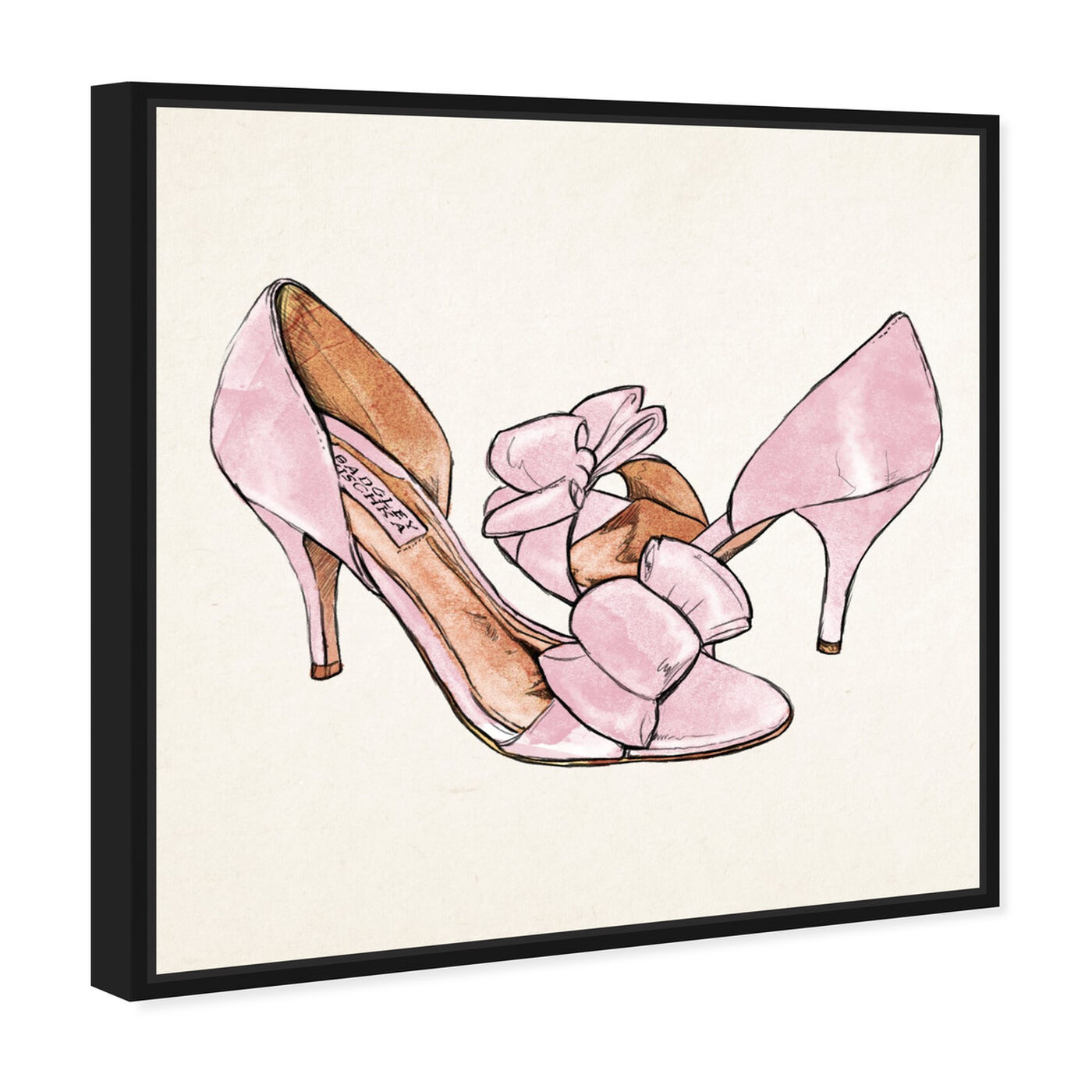 Angled view of My Sweet Shoes featuring fashion and glam and shoes art.