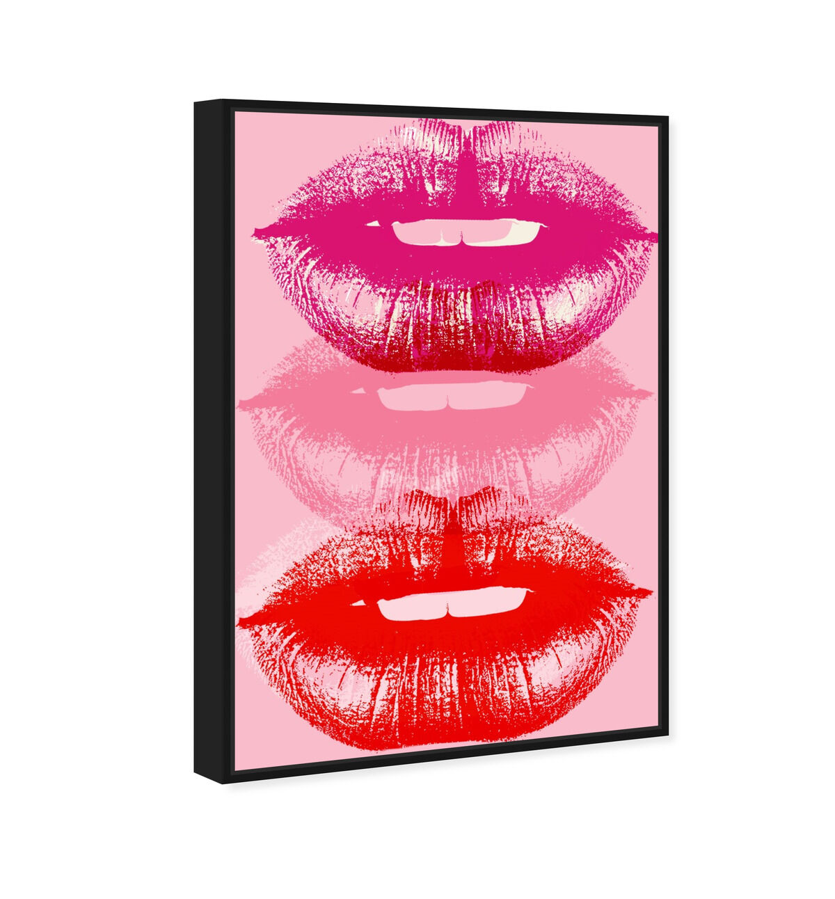 Pop Art Lips Two | By Oliver Gal