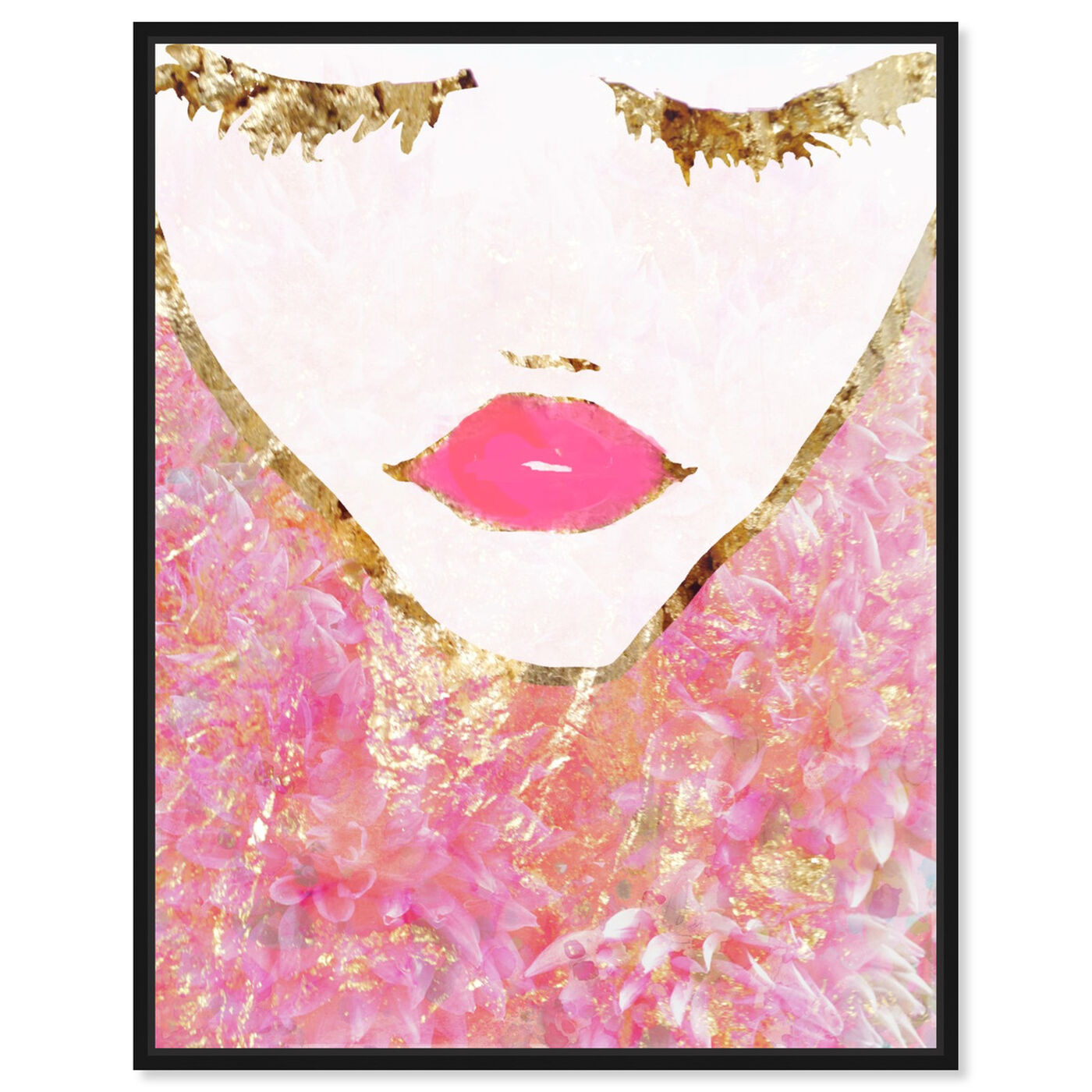 Front view of Goldbloom Coveted featuring fashion and glam and portraits art.