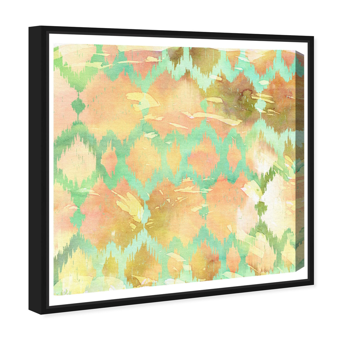 Angled view of Musgo featuring abstract and patterns art.