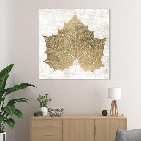 Sycamore Leaf in Gold