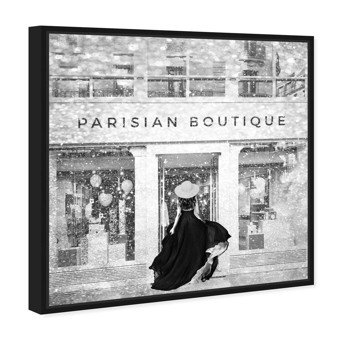 Angled view of Glam Parisian Boutique featuring fashion and glam and lifestyle art.