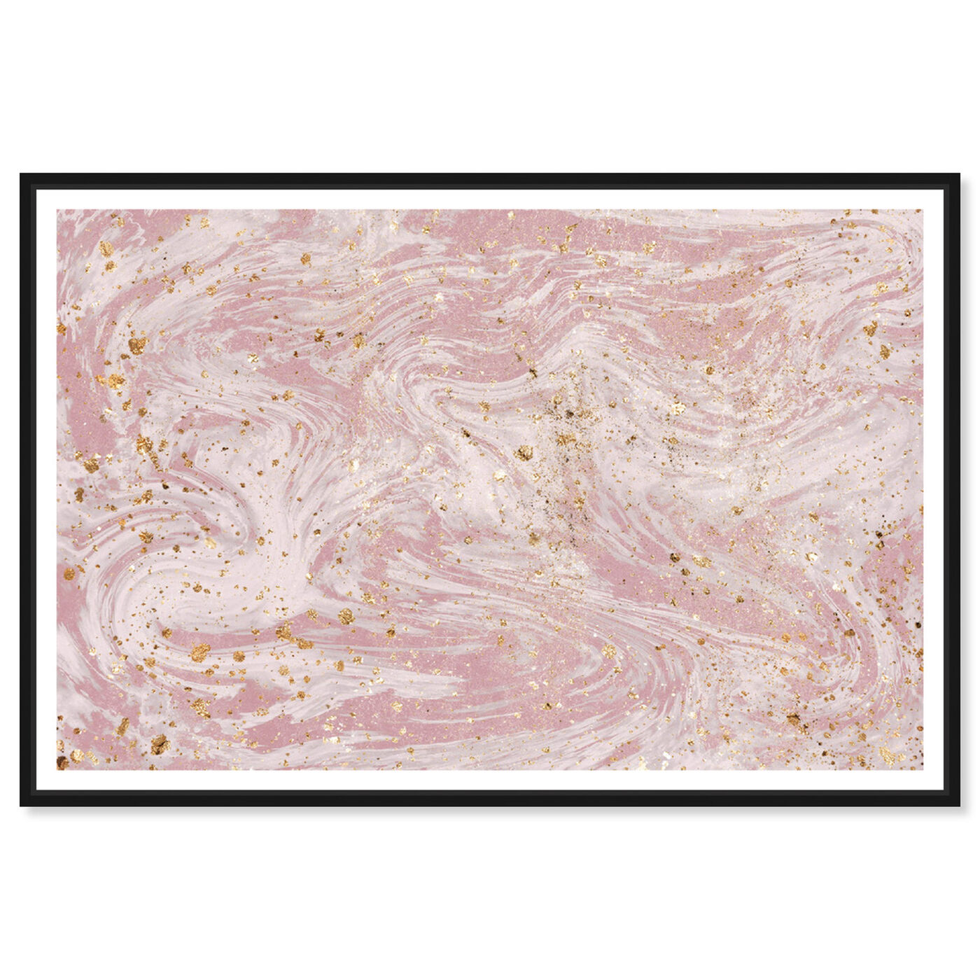 Front view of Dream Marble featuring abstract and textures art.