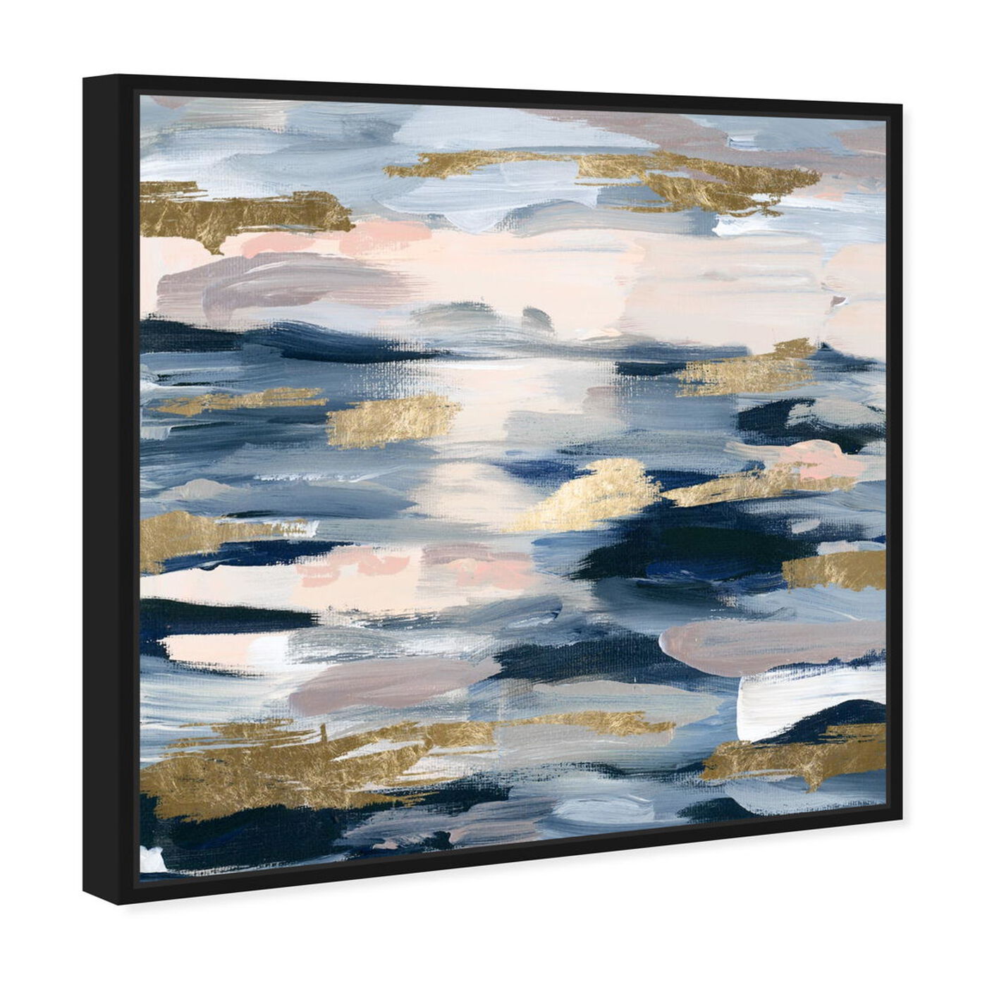 Angled view of Smoke on the Water featuring abstract and paint art.