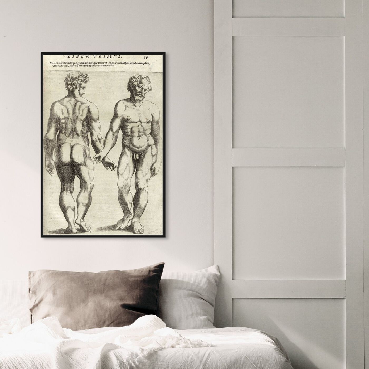 Hanging view of Liber Primvs II - The Art Cabinet featuring classic and figurative and nudes art.