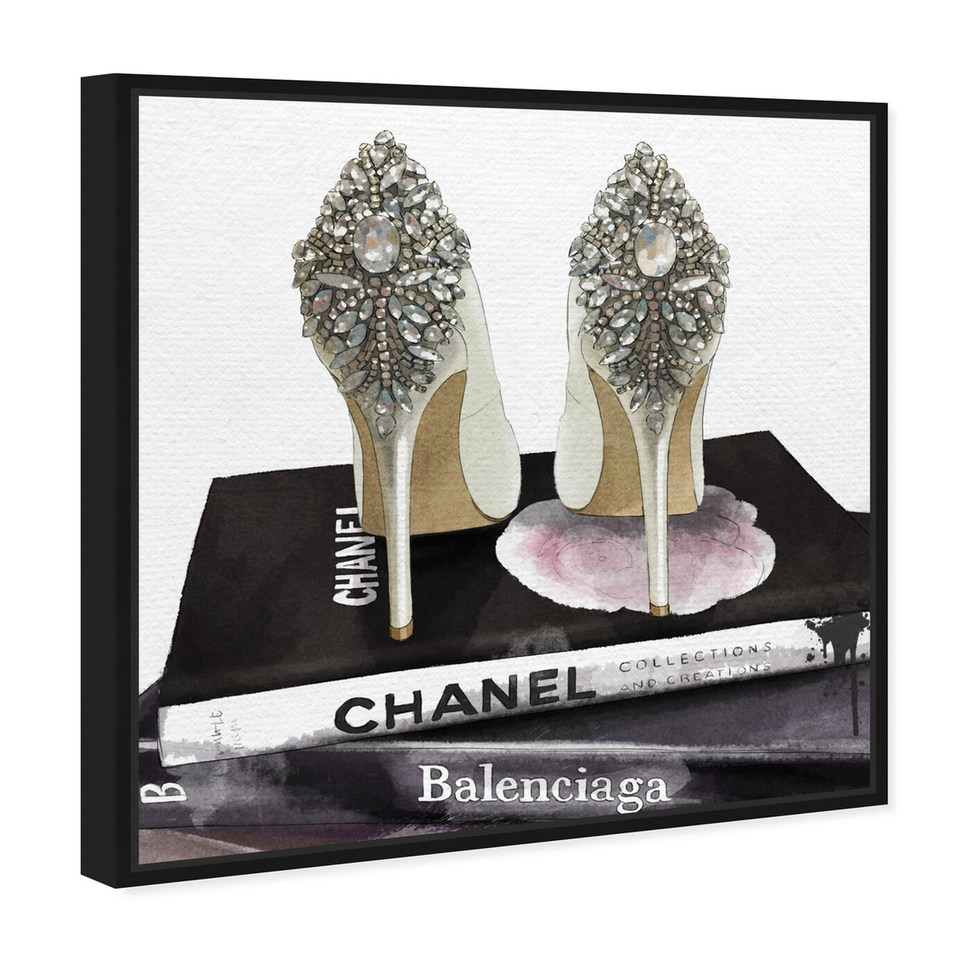 Angled view of My Trophies Clean featuring fashion and glam and shoes art.