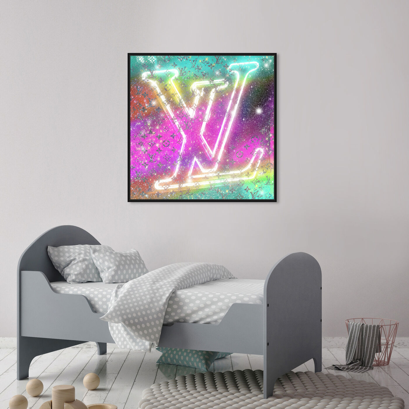 Hanging view of Candy Neon featuring fashion and glam and fashion art.