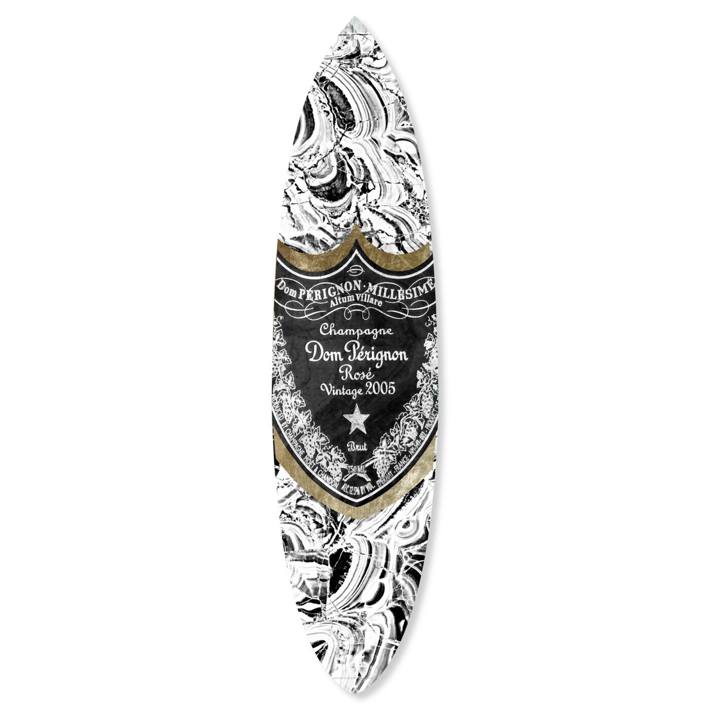 Champagne Surfboard Lux