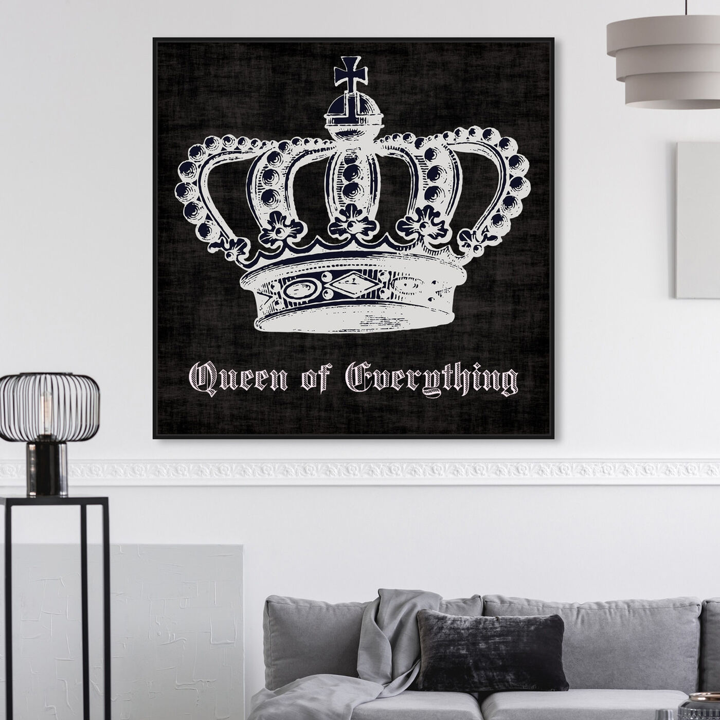 Hanging view of Queen of Everything IV featuring fantasy and sci-fi and fairy tales art.