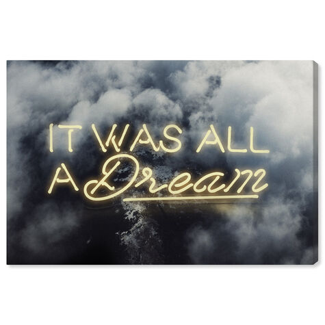 IT WAS ALL A DREAM - YELLOW
