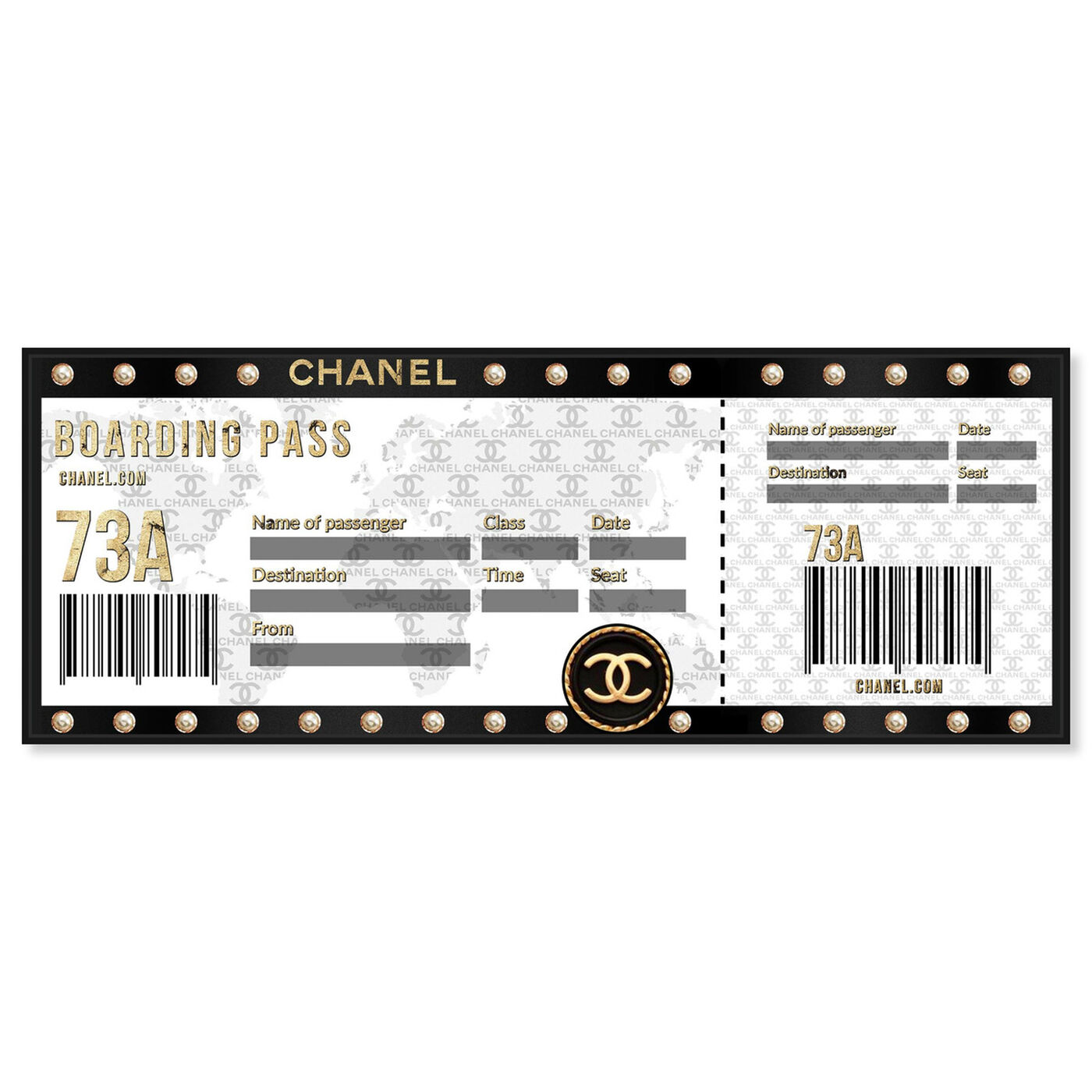 Front view of Ticket to Paris featuring world and countries and international art.