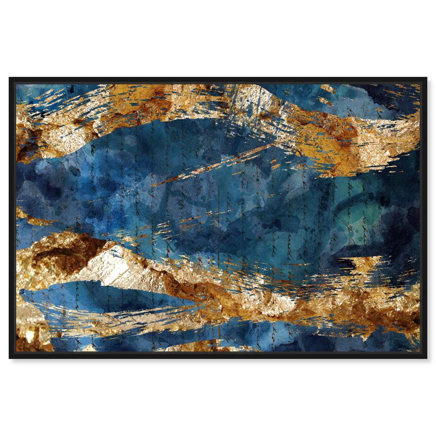 Front view of Marea Alta - Signature Collection featuring abstract and watercolor art.