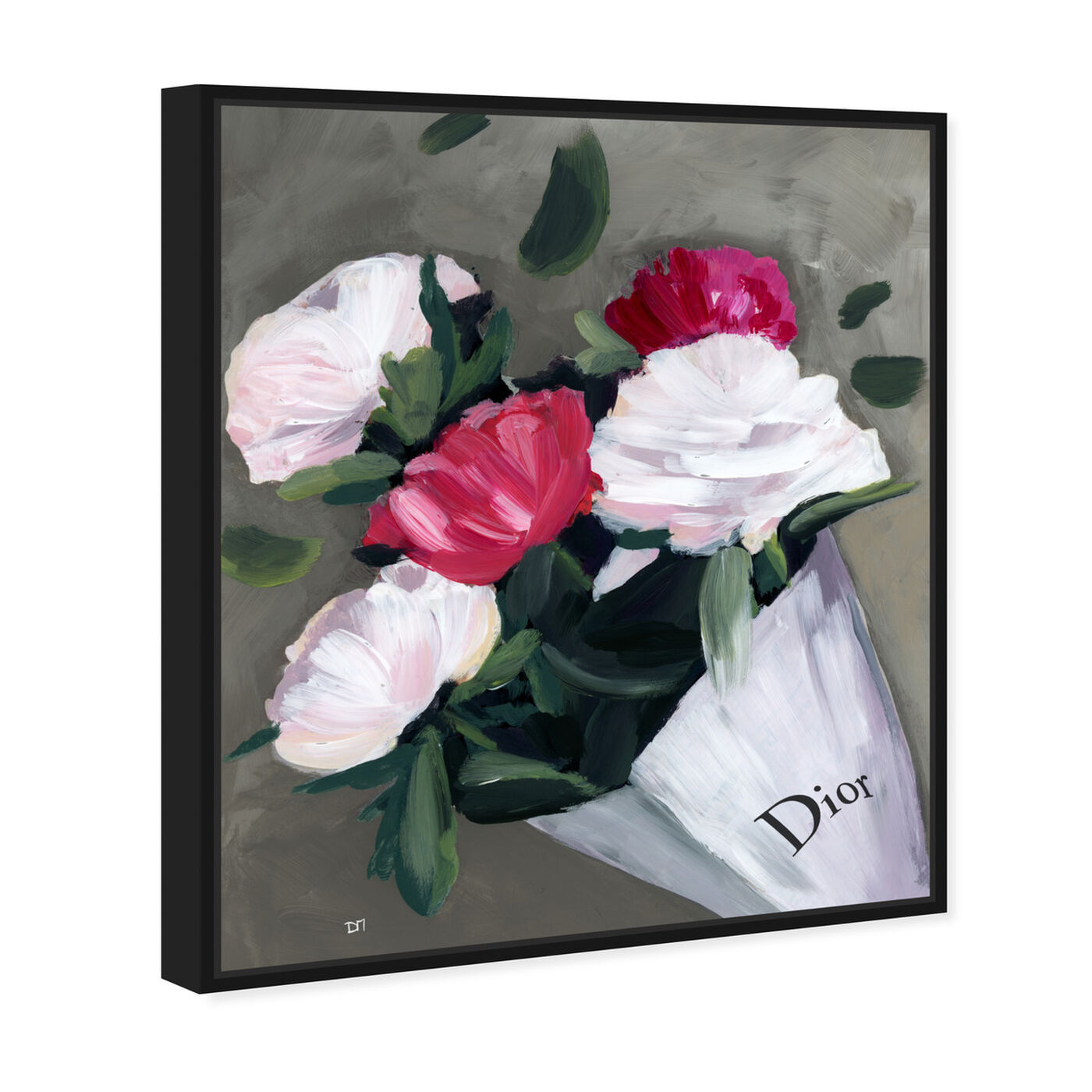 Angled view of Peony Lover featuring fashion and glam and lifestyle art.