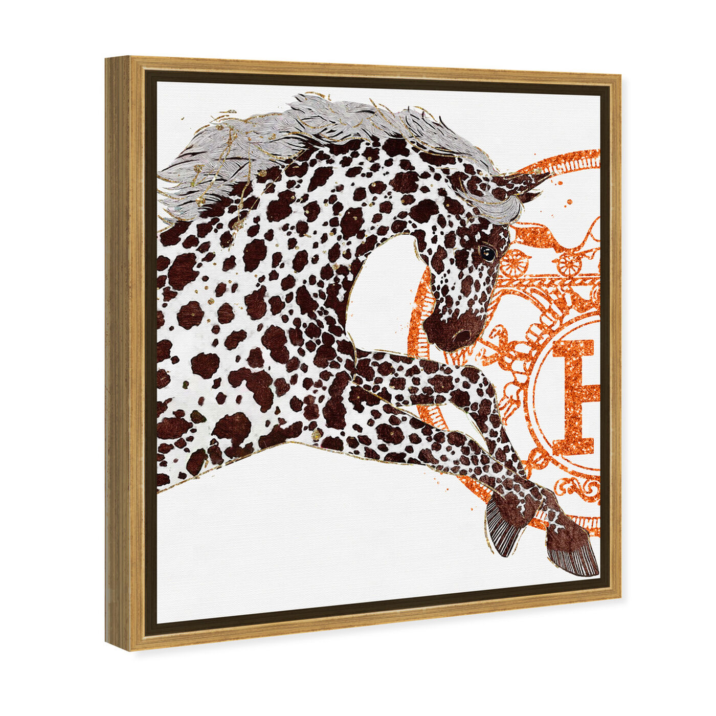 Angled view of Appaloosa Cavalier I featuring fashion and glam and fashion art.